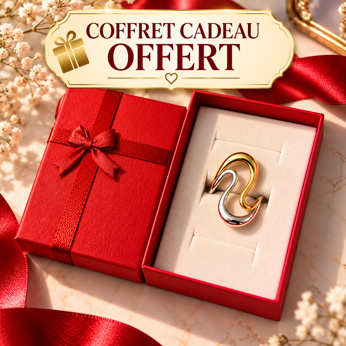 Bague Courbes Infinies