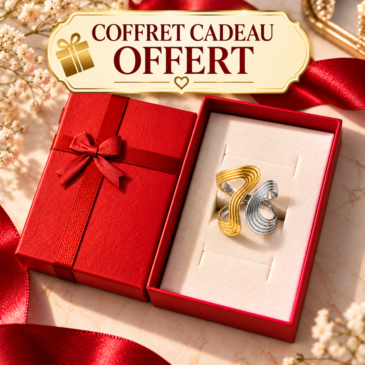 Bague Lignes Précieuses