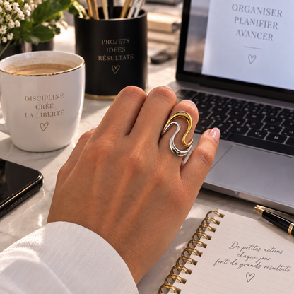 Bague Courbes Infinies