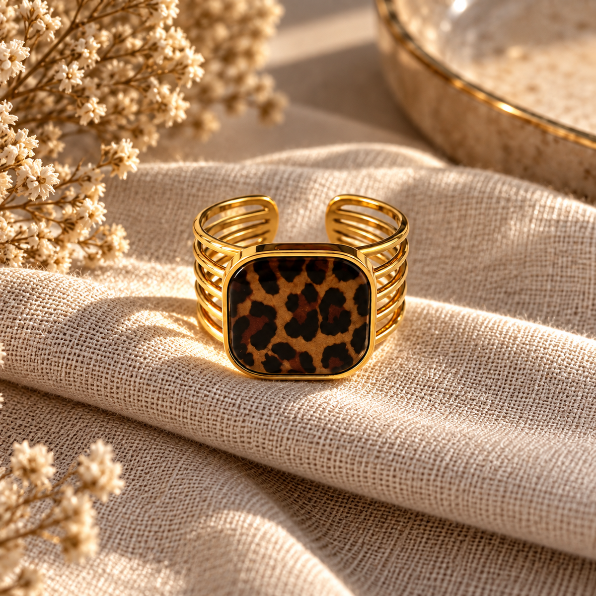 Bague Éclat Léopard