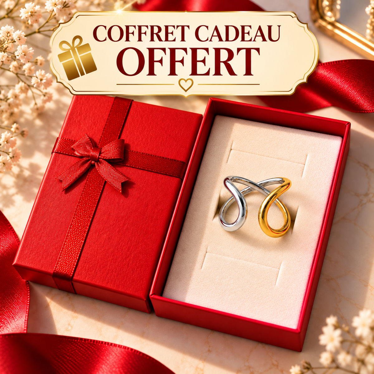 Bague Courbe Élégante