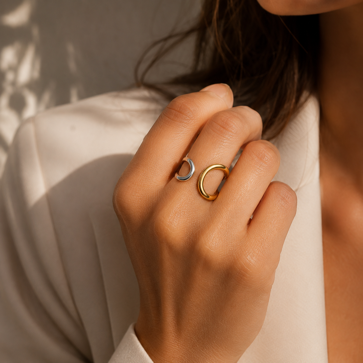 Bague Courbe Élégante