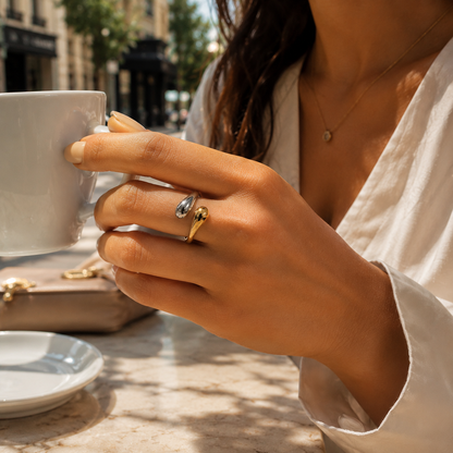 Bague Duo d'Éclat