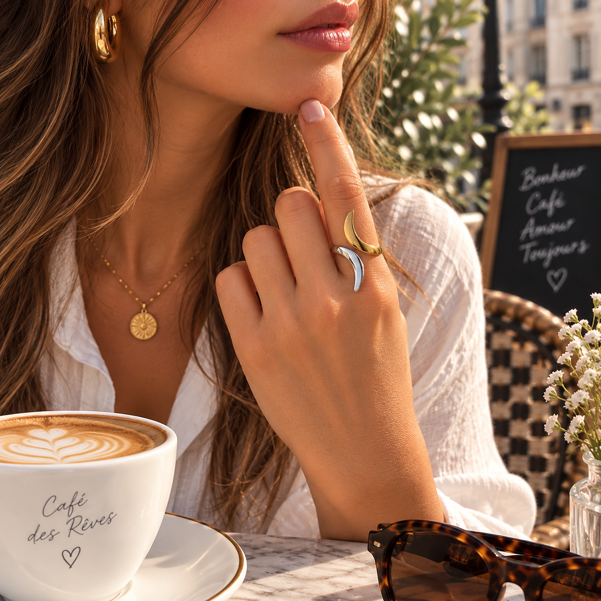 Bague Éclat Croisé