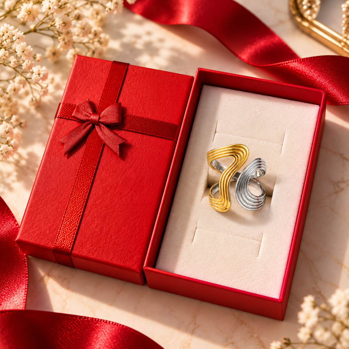 Bague Lignes Précieuses