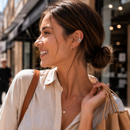 Coffret Cadeau Ear Cuffs – 5 Paires de Bijoux d’Oreilles Sans Perçage