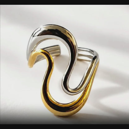 Bague Courbes Infinies